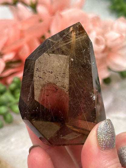 Rutilated Smoky Quartz
