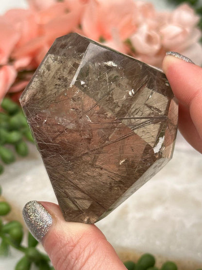 Rutilated Smoky Quartz
