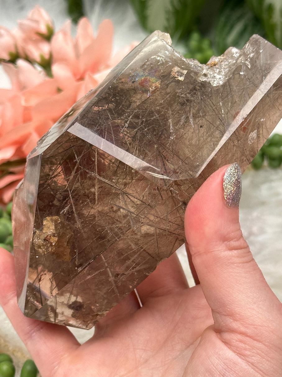 Rutilated Smoky Quartz