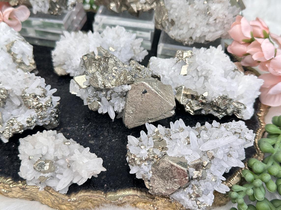 pyrite-white-quartz-clusters-from-peru