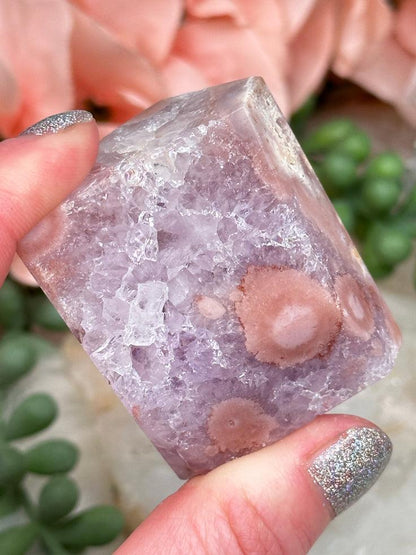 Flower Agate Freeforms