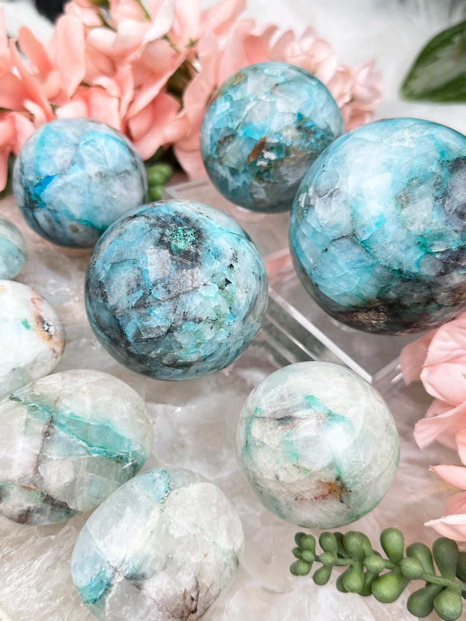 peruvian-chrysocolla-quartz-crystals