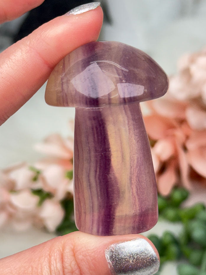 purple-fluorite-mushroom