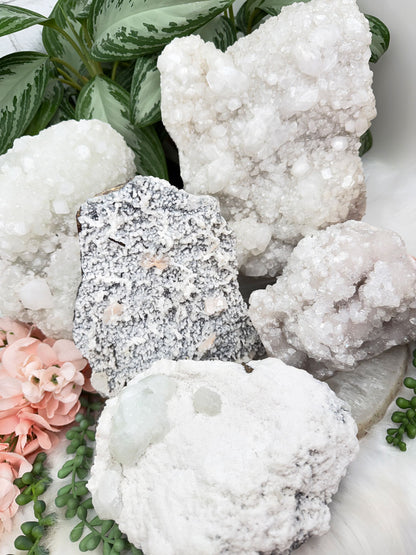 Apophyllite & Zeolite Clusters