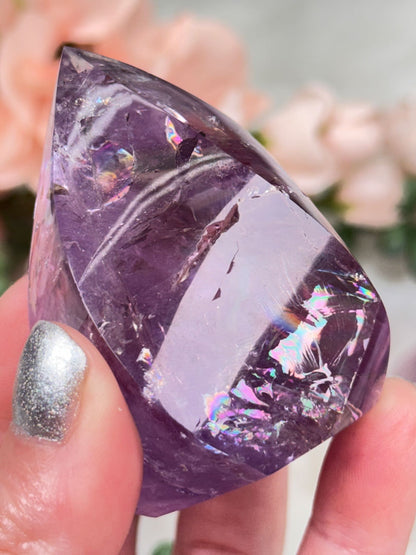 Amethyst Points & Flame