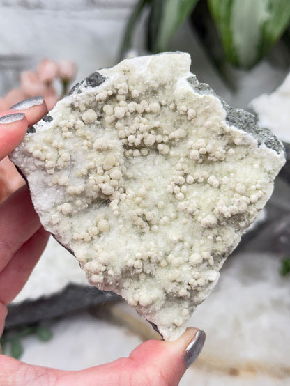 Okenite, Gyrolite & Chalcedony