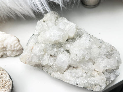 Chalcedony & Apophyllite Clusters