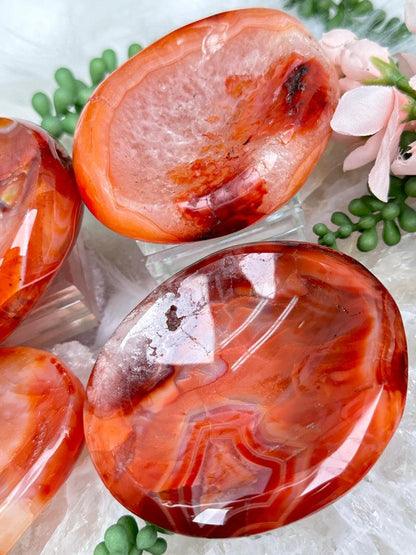 Orange Carnelian Bowls
