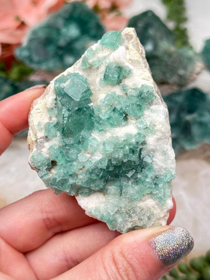 UV Madagascar Green Fluorite