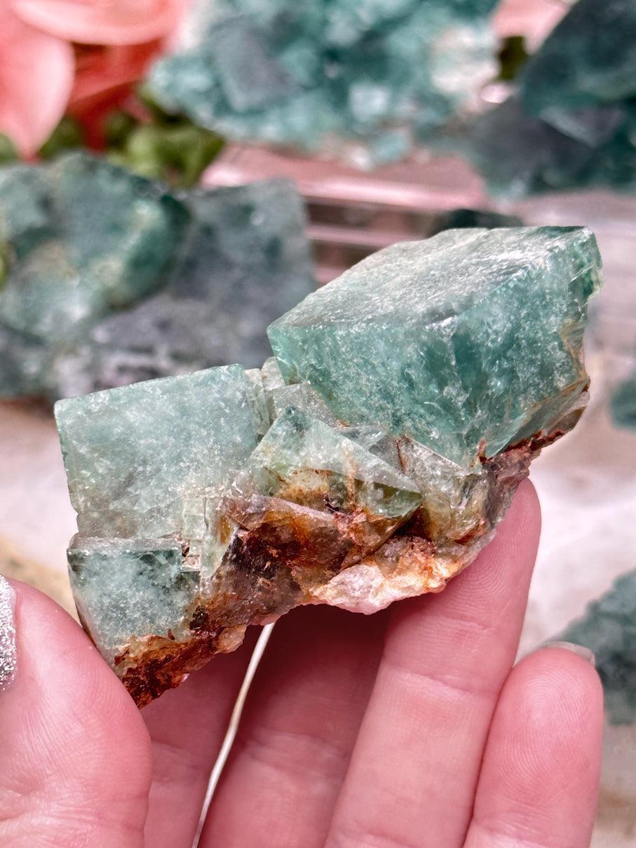 UV Madagascar Green Fluorite