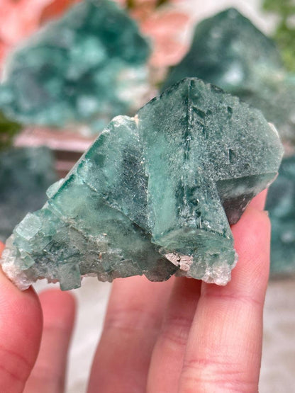 UV Madagascar Green Fluorite