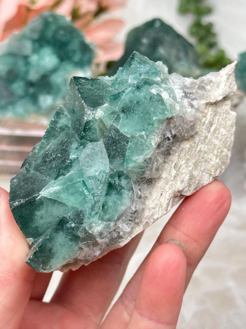 UV Madagascar Green Fluorite