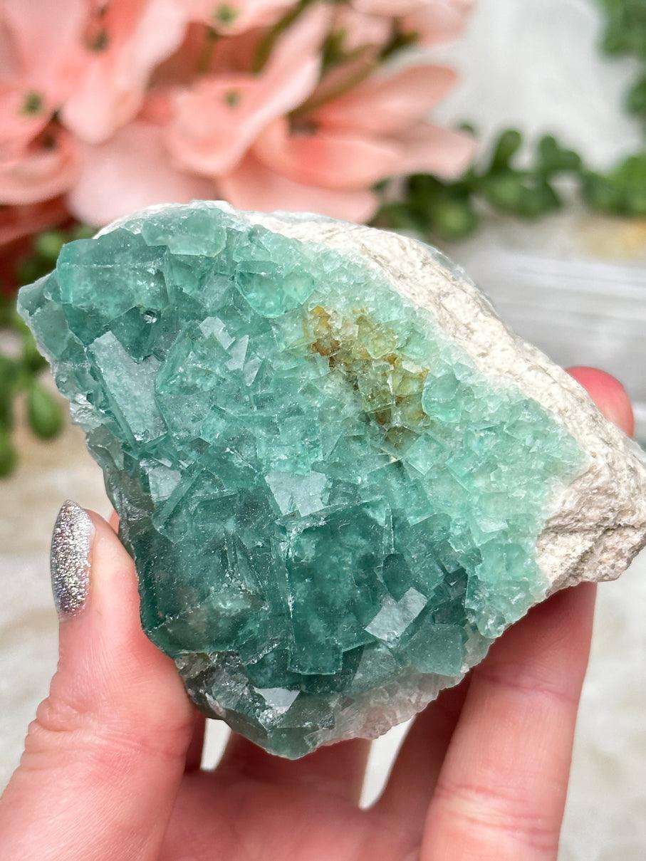 UV Madagascar Green Fluorite