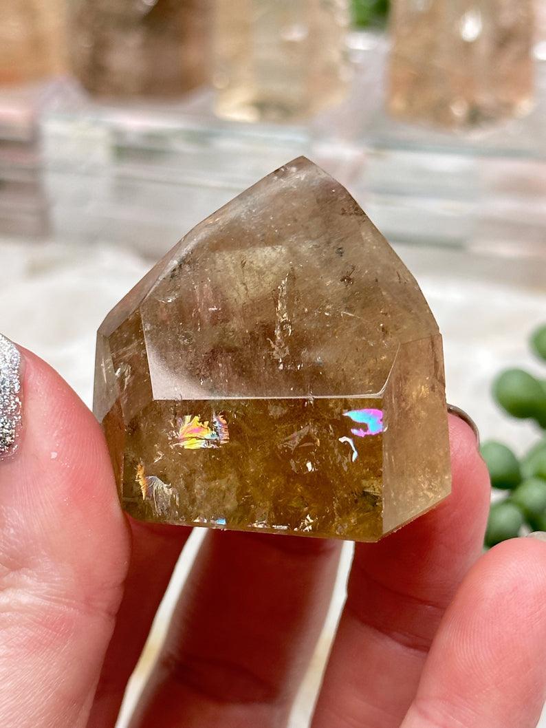 Brazil Citrine Points