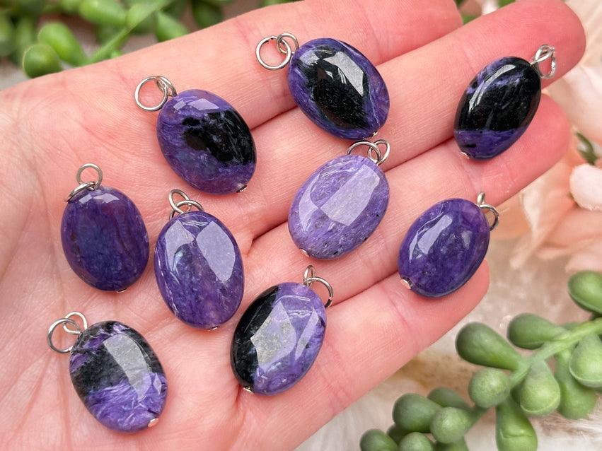 small-charoite-stone-pendants