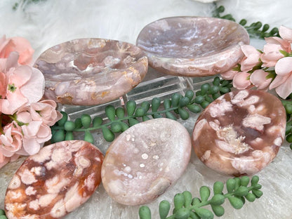 Small Flower Agate Bowls