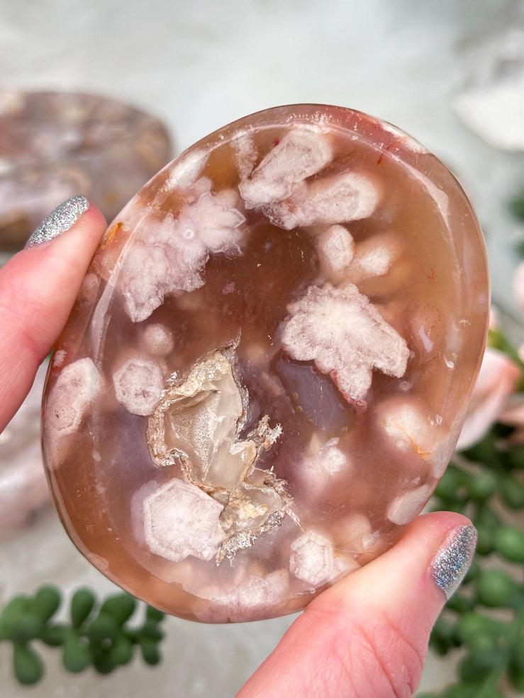 Small Flower Agate Bowls