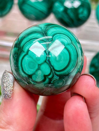 Malachite Spheres