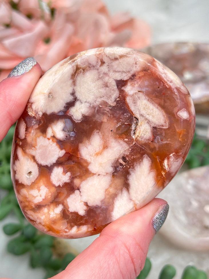 Small Flower Agate Bowls