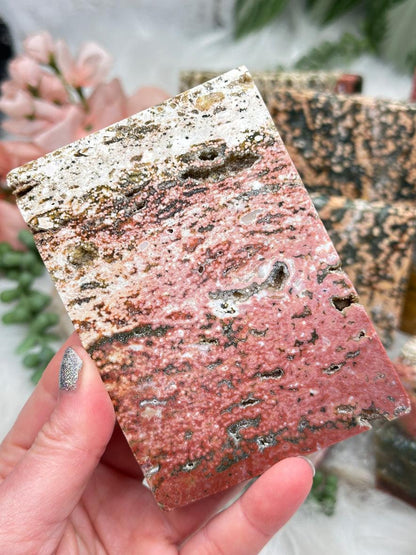 Colorful Ocean Jasper Slices
