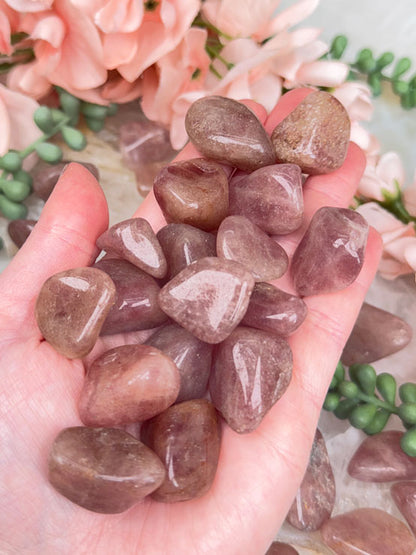 Tumbled Red Aventurine