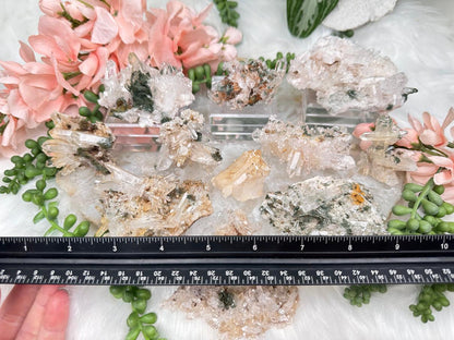 Golden Chlorite Colombian Quartz