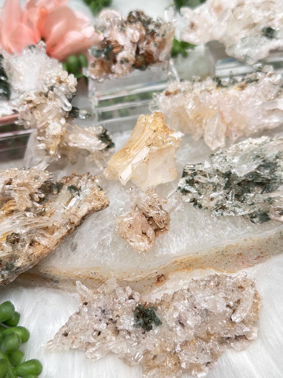 Golden Chlorite Colombian Quartz