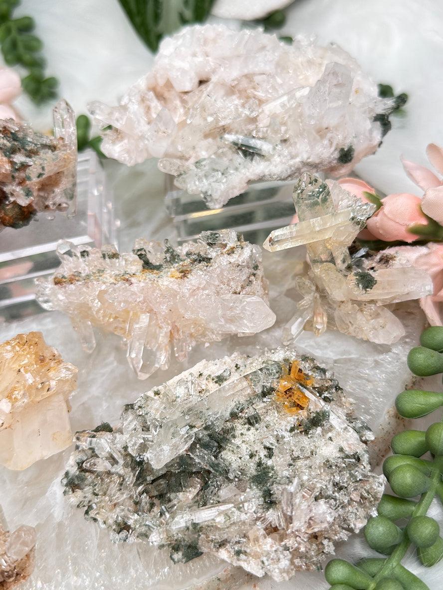 Golden Chlorite Colombian Quartz