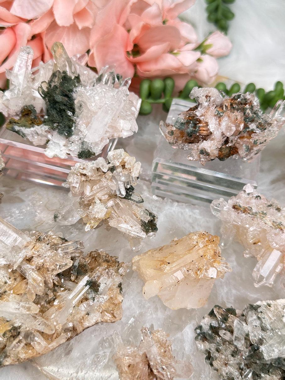 Golden Chlorite Colombian Quartz