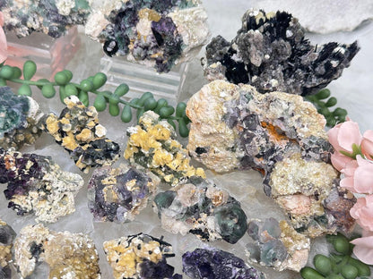 Namibia Fluorite Clusters