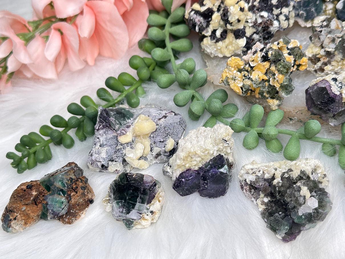 Namibia Fluorite Clusters