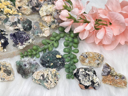 Namibia Fluorite Clusters