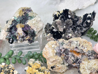 Namibia Fluorite Clusters