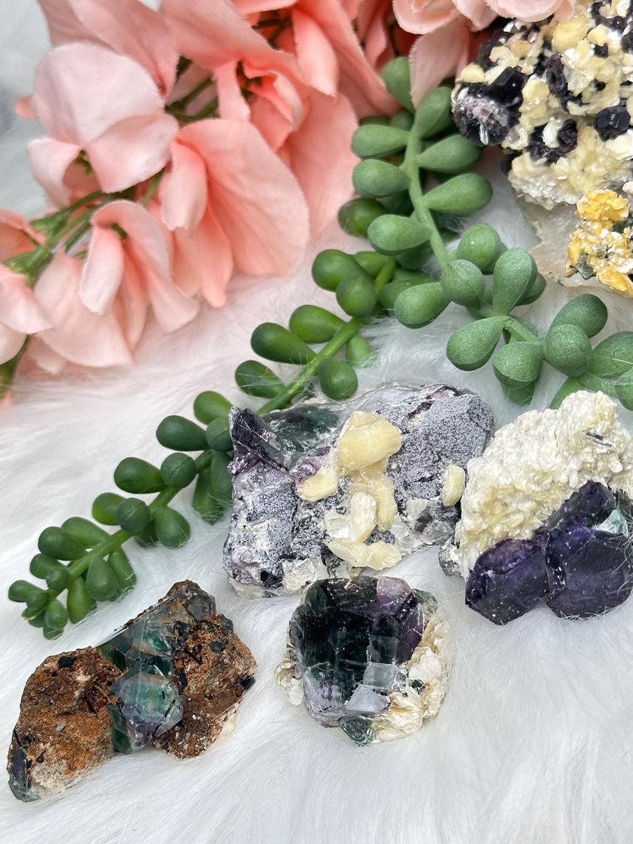 Namibia Fluorite Clusters