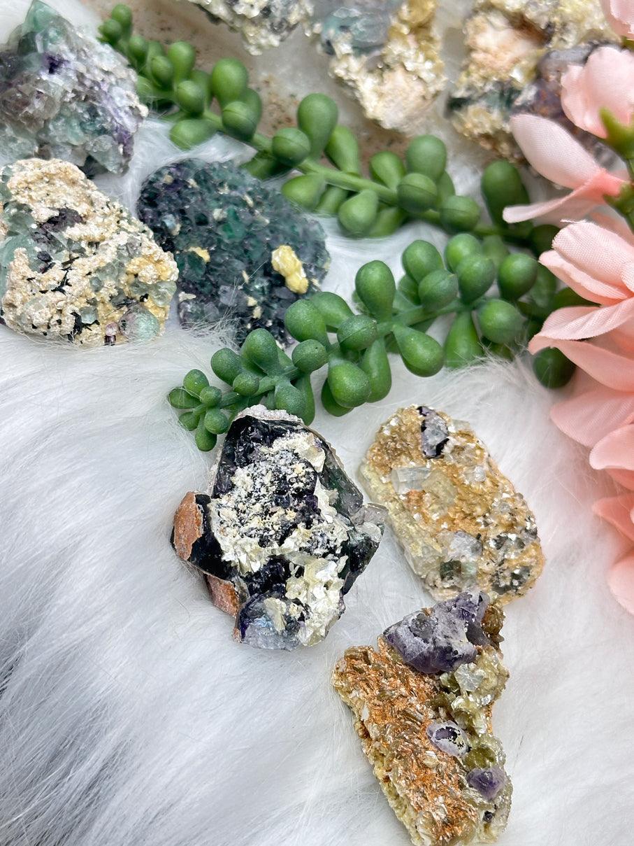 Namibia Fluorite Clusters