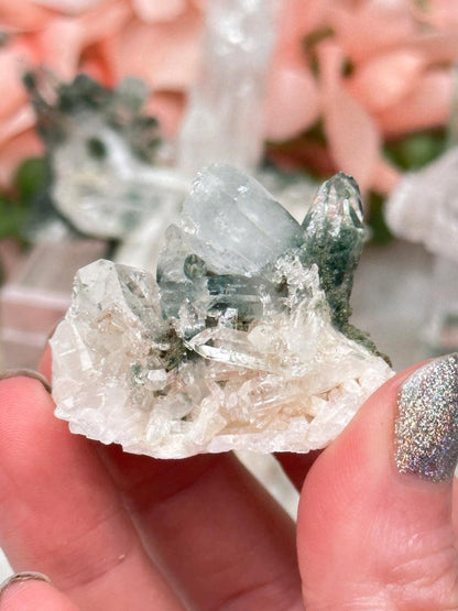 Green Chlorite Colombian Quartz