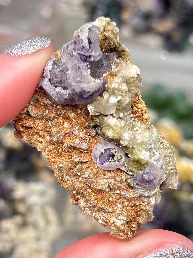 Namibia Fluorite Clusters