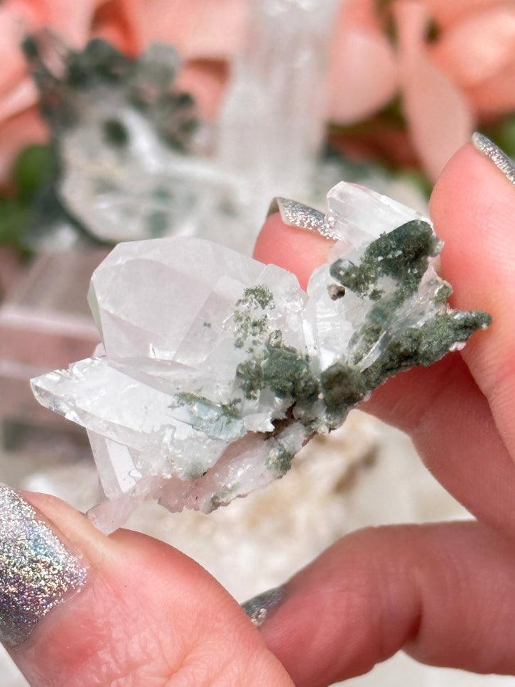 Green Chlorite Colombian Quartz