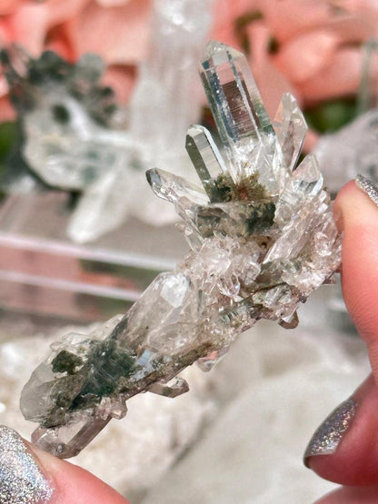 Green Chlorite Colombian Quartz