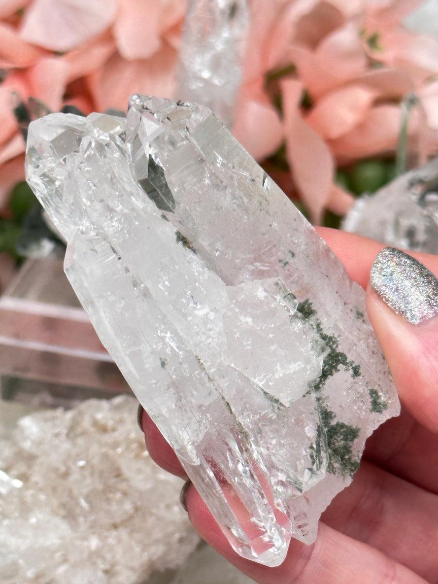 Green Chlorite Colombian Quartz