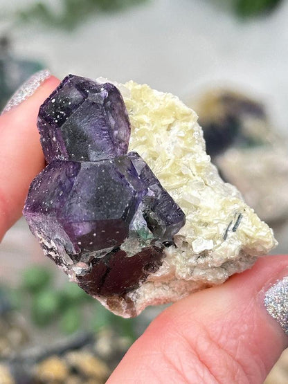 Namibia Fluorite Clusters