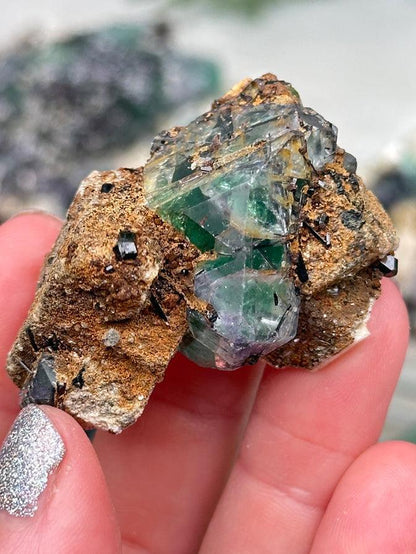 Namibia Fluorite Clusters