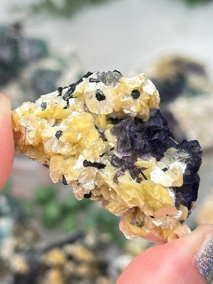 Namibia Fluorite Clusters