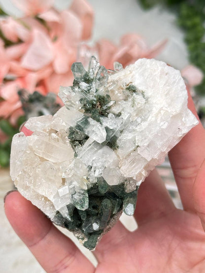 Green Chlorite Colombian Quartz