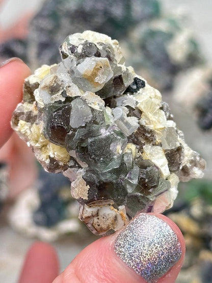 Namibia Fluorite Clusters