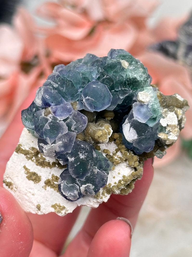 Namibia Fluorite Clusters