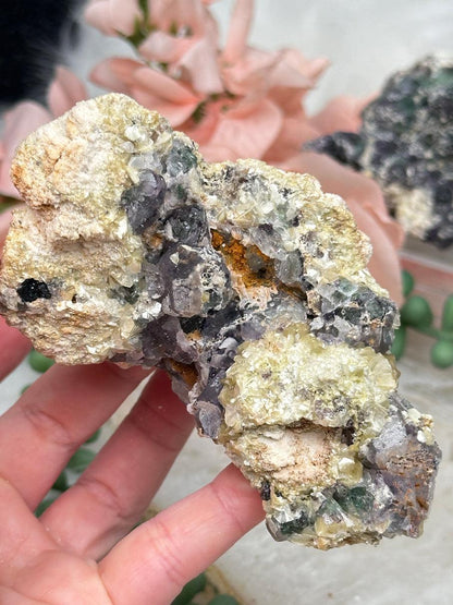 Namibia Fluorite Clusters