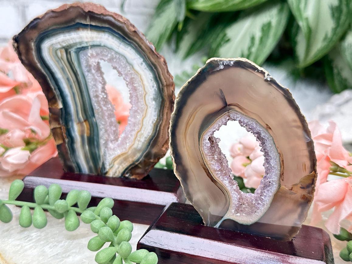Geode Slice Displays
