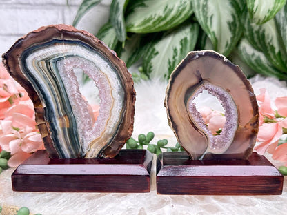 Geode Slice Displays