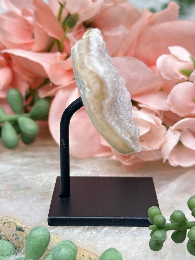 Rainbow Amethyst Heart